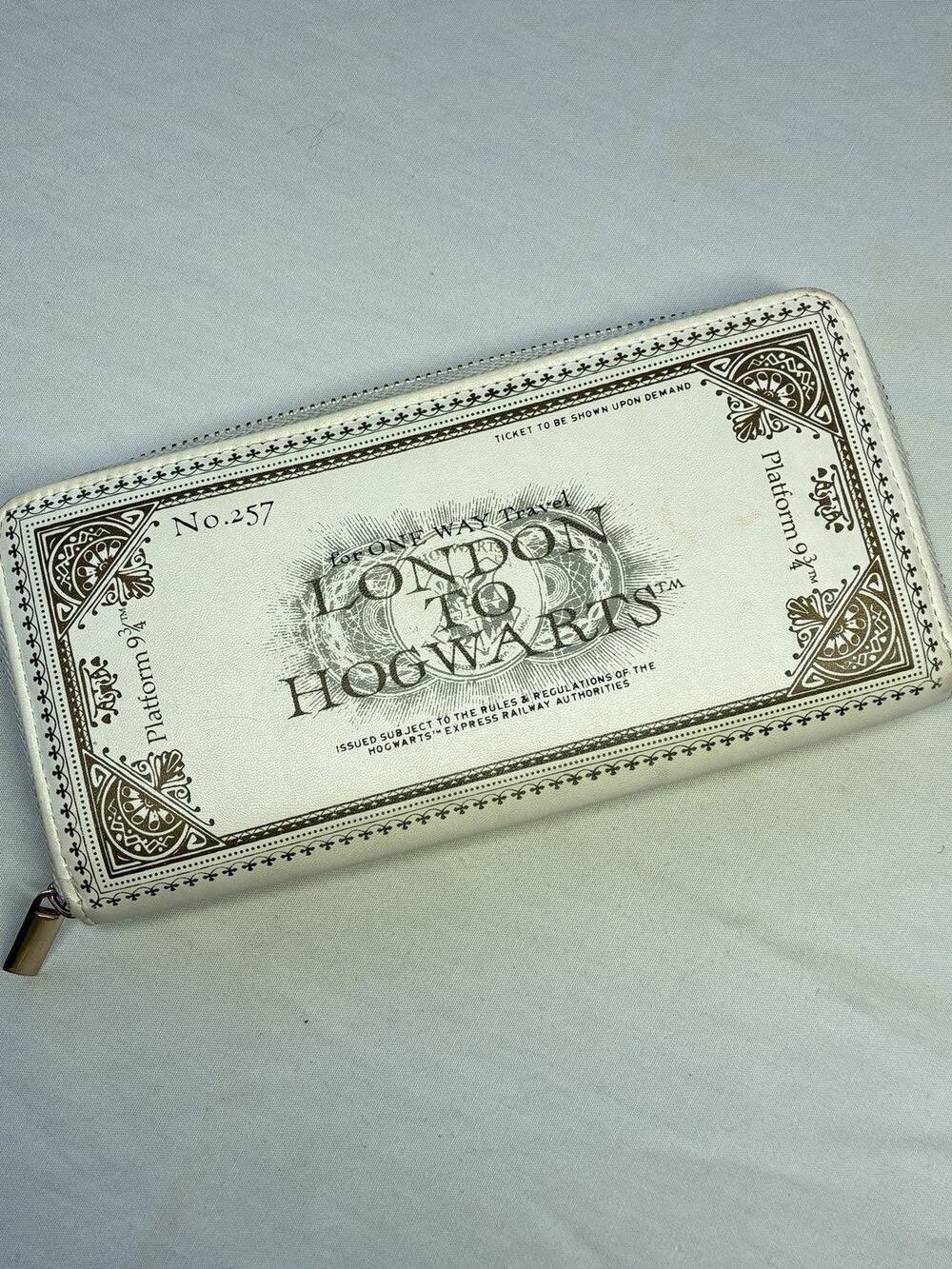 Harry Potter Hogwarts Express Ticket To Hogwarts Zip Around Wallet